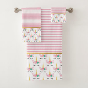 CONJUNTO DE TOALLAS DEL CUARTO DE BAÑO ORO DE LA T