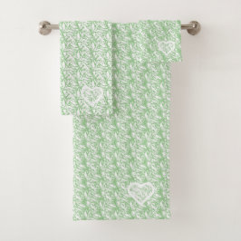 Conjunto de toallas Sage Life de Adiela Akoo