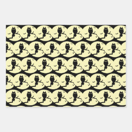 Conjuntos de papel de ajuste de diseño de Hallowee