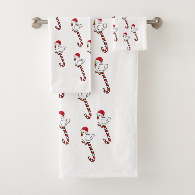 Conjuntos de toallas de baño para navidades, chicl (In situ)