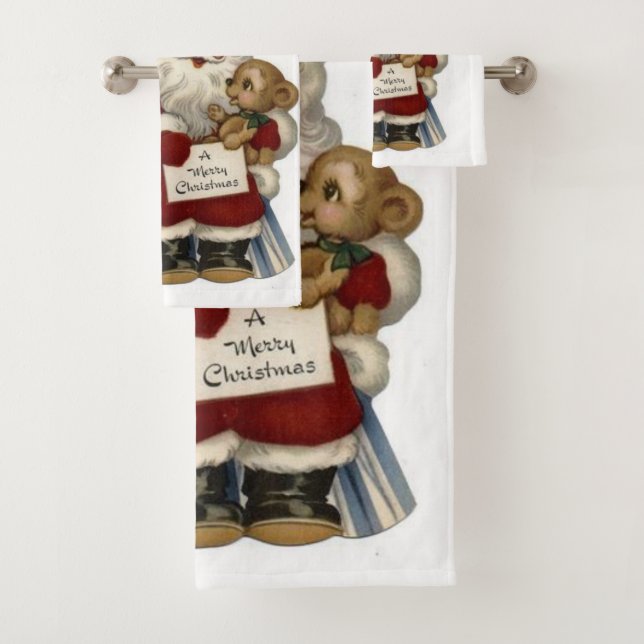 Conjuntos de toallas de baño para navidades, de ép (In situ)