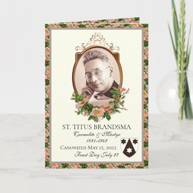 Conmemoración de la Canonización de Saint Titus Br (Anverso)