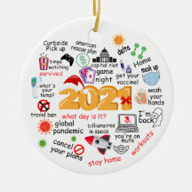 Conmemorativa decoración de Navidades divertidos d