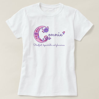 Connie chicas Nombre C significa camisa monográfic