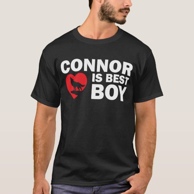 Connor es la mejor camiseta de la oscuridad del (Anverso)