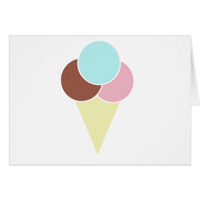 Cono de helado (Anverso (Horizontal))