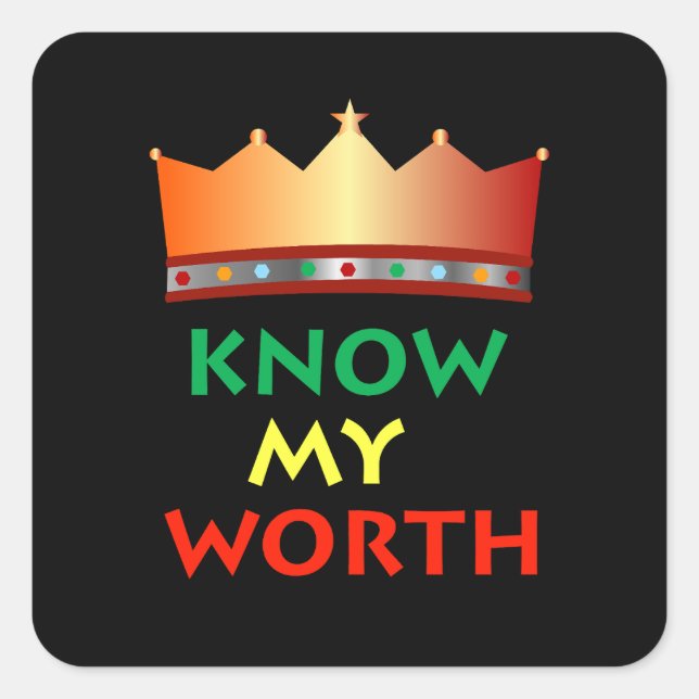 Conocer a mis valiosos pegatinas (Anverso)