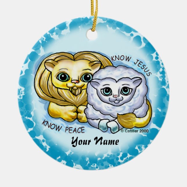 Conocer el ornamento cristiano de Jesús (Frente)