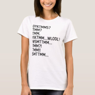 ¿Conoces la Camiseta de The Muffin Man, DYKTMM, mu