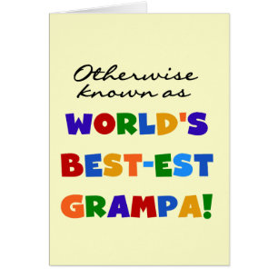 Conocidas como las mejores camisetas Grampa