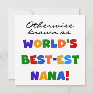 Conocidas como las mejores camisetas Nana