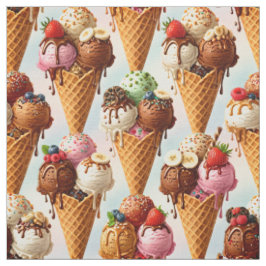 Conos de Helado Gourmet Tela Perfecta