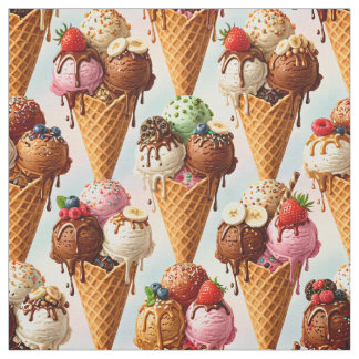 Conos de Helado Gourmet Tela Perfecta