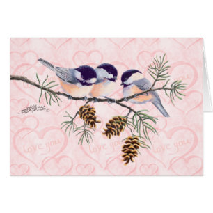 CONOS del CHICKADEE y del PINO de SHARON SHARPE