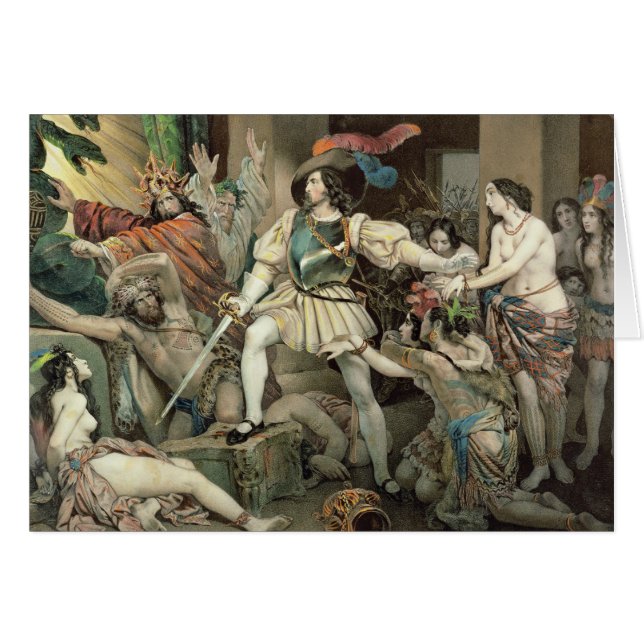 Conquista de México (Anverso (Horizontal))