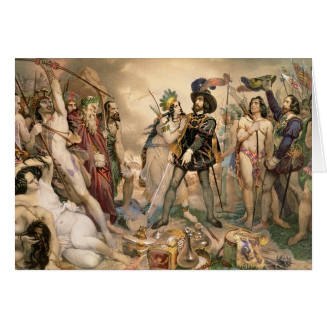 Conquista de México (Anverso (Horizontal))