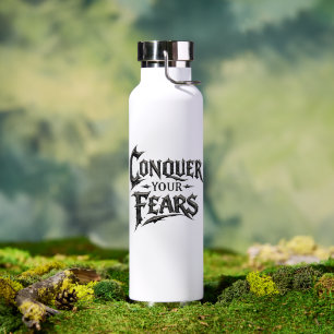 Conquista Tus Miedos Botella de Agua Motivacional 