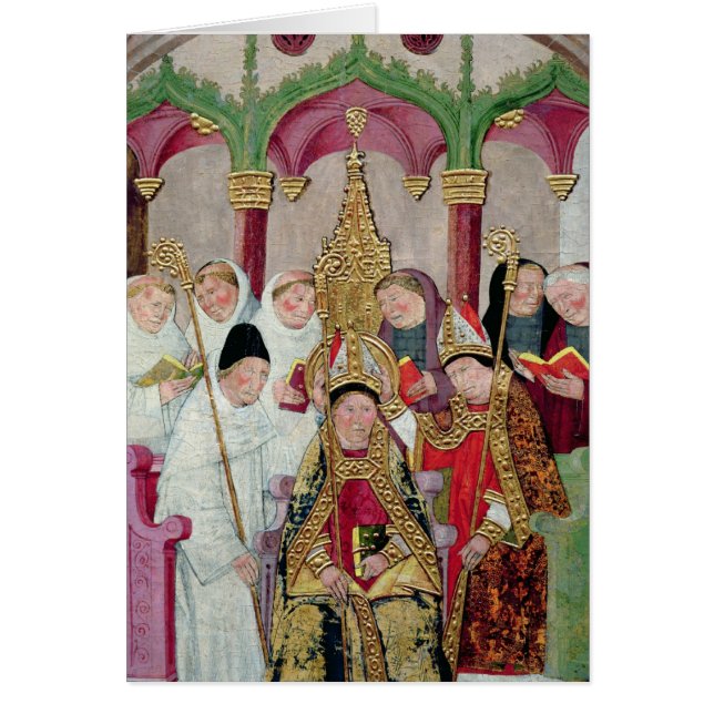 Consagración de un obispo, escuela valenciana (Frente)