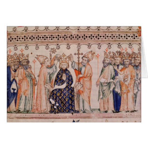 Consagración Felipe III le Hardi Rey de