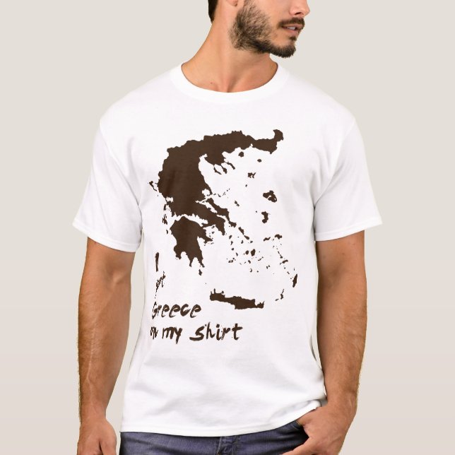 Conseguí la grasa de Grecia en mi camisa (Anverso)