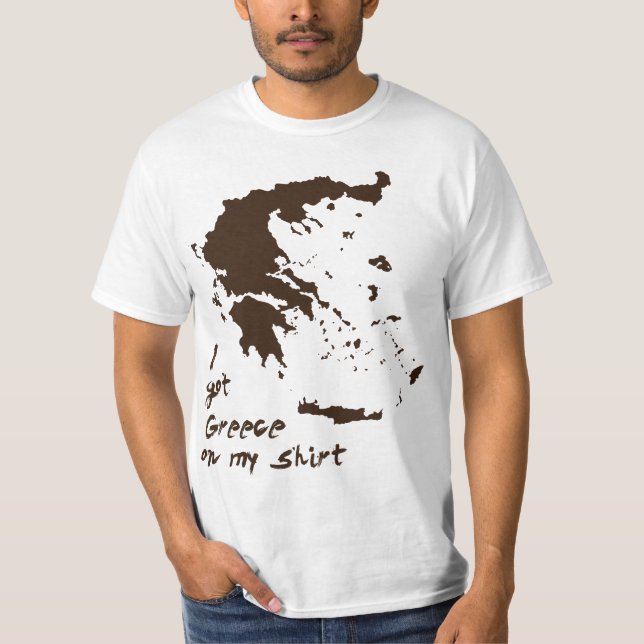 Conseguí la grasa de Grecia en mi camisa (Anverso)