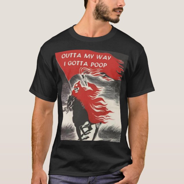 Conseguido a la camisa pálida del jinete del (Anverso)