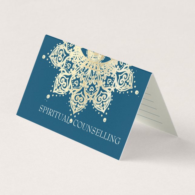 Consejería espiritual, Psíquica - Tarjeta de visit (Anverso)