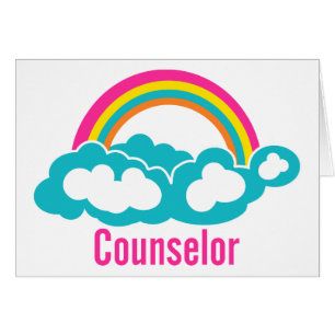 Consejero de arcoiris en la nube