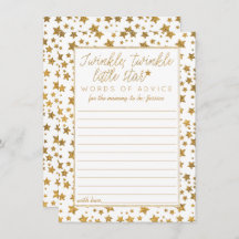 Consejo Baby Shower Twink, Twinkle Little Star