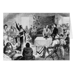 Consejo de Bull de sentada, 1877