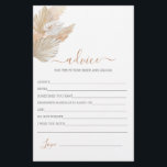 Consejo de Grass Boho Pampas para la tarjeta de no<br><div class="desc">Consejos de hierba de Boho Pampas para la tarjeta de novia</div>