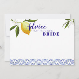 Consejo de la Marina Azul y Lemones para la futura