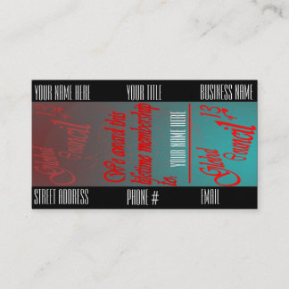 Consejo de la tarjeta de visita de 13 miembros