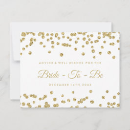 Consejo de Novias Blancas Confetti Purpurina de Fa