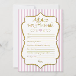 Consejo Para El Juego De Ducha De Novias De Oro Ro