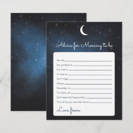 Consejo para la futura tarjeta de juego Baby Showe