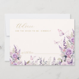 Consejo Para La Mariposa De La Tarjeta De Ducha De