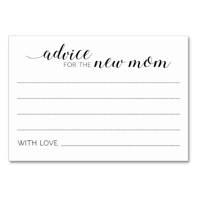 Consejo para las nuevas tarjetas de invitado de ma (Anverso)