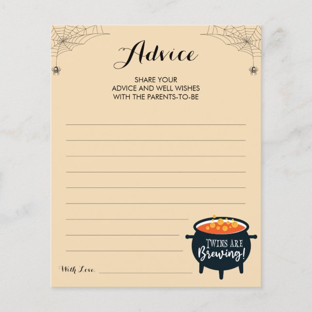 Consejo para las tarjetas de consejos de los padre (Anverso)