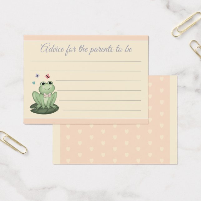 Consejos caprichosos para padres de rana de tono r (Oficina)