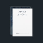 Consejos Cielo nocturno celeste | Tarjeta de asesoramiento<br><div class="desc">Este cielo celestial nocturno | la tarjeta de consejo boda plateado es perfecta para su boda subestrella encantado. El cielo de color azul marino oscuro, salpicado de estrellas plateadas, marcará la pauta de tu boda al aire libre de boho nocturno. Personalízalo como quieras o manténgalo como está. No olvide consultar...</div>
