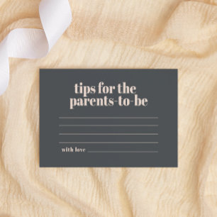 Consejos de crianza tipografía boho gris rosa Nota