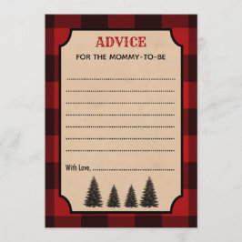Consejos de Lumberjack para las tarjetas de Baby S
