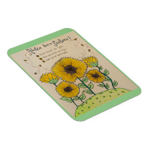 "Consejos de un imán de girasol"
