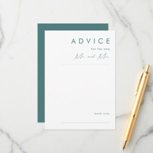 Consejos Dusty Boho Tarjeta de asesoramiento de Bodas ver