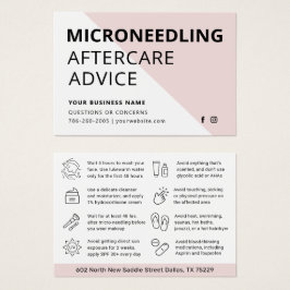 Consejos modernos de microneedling con rubor suave