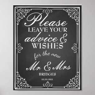 Consejos para la señal de la boda y buenos deseos 