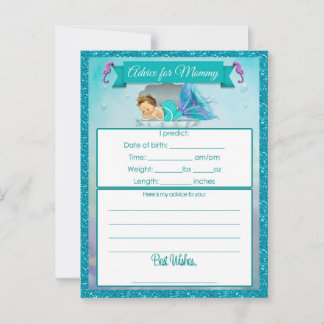Consejos para las tarjetas Baby Shower mami