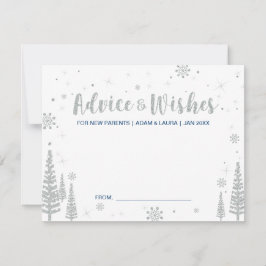 Consejos Tarjeta de asesoramiento de Baby Shower para mamá,