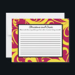 Consejos Tarjeta de asesoramiento escribible Puntos de nata<br><div class="desc">Estas adorables Tarjetas de Consejos Escritos son la adición perfecta a cualquier Boda. Simplemente entregue estas tarjetas a sus huéspedes, junto con bolígrafos Sharpie de punta fina. Sus invitados pueden anotar cualquier consejo que tengan para la nueva novia y el novio. Estos se imprimen en un tamaño de 4, 25"...</div>